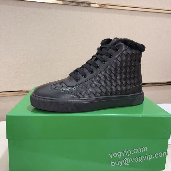 圧倒的な高級感 ボッテガ ヴェネタ BOTTEGA VENETA ハイトップシューズ スニーカー コピー 2025品質保証高品質